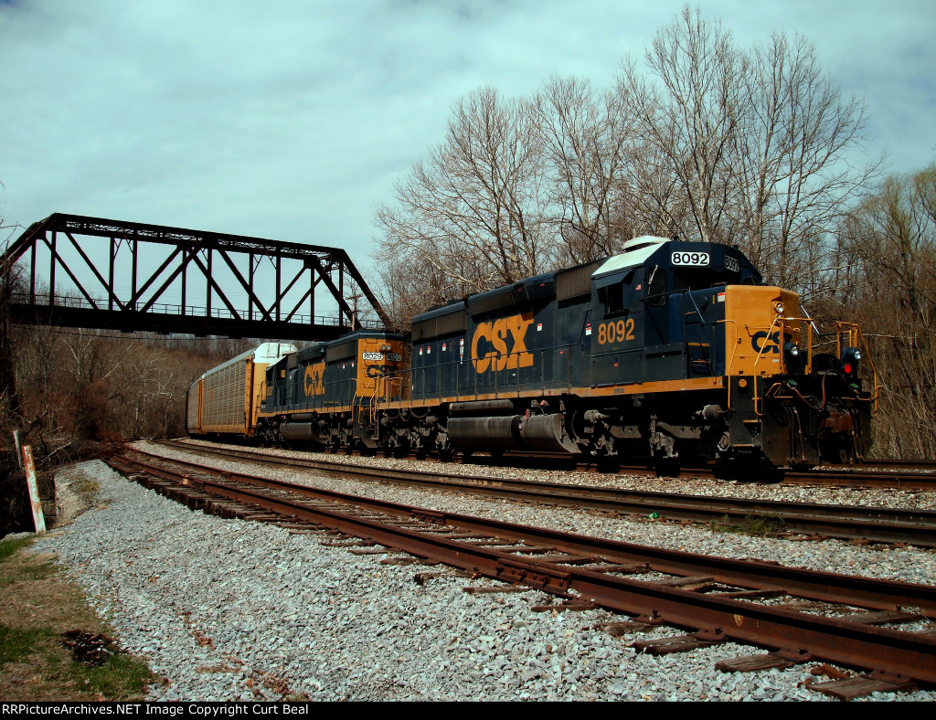 CSX 8092 and 8029